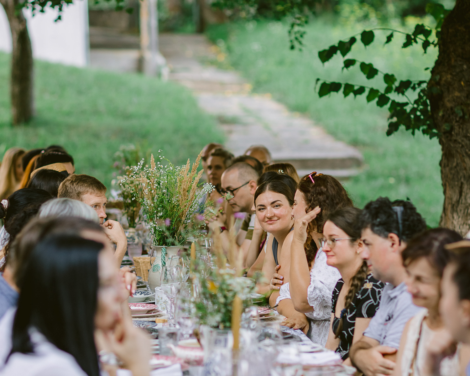 Outdoor dining experience in Alma Vii, Transylvania