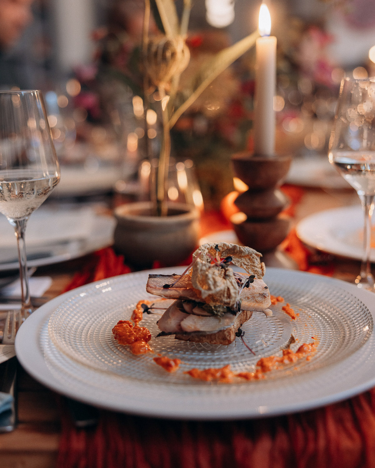 Seasonal dish served at Cincșor Guesthouses