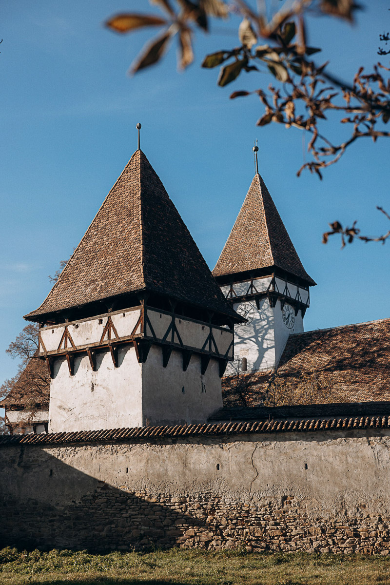 Cincșor fortified church in Transylvania