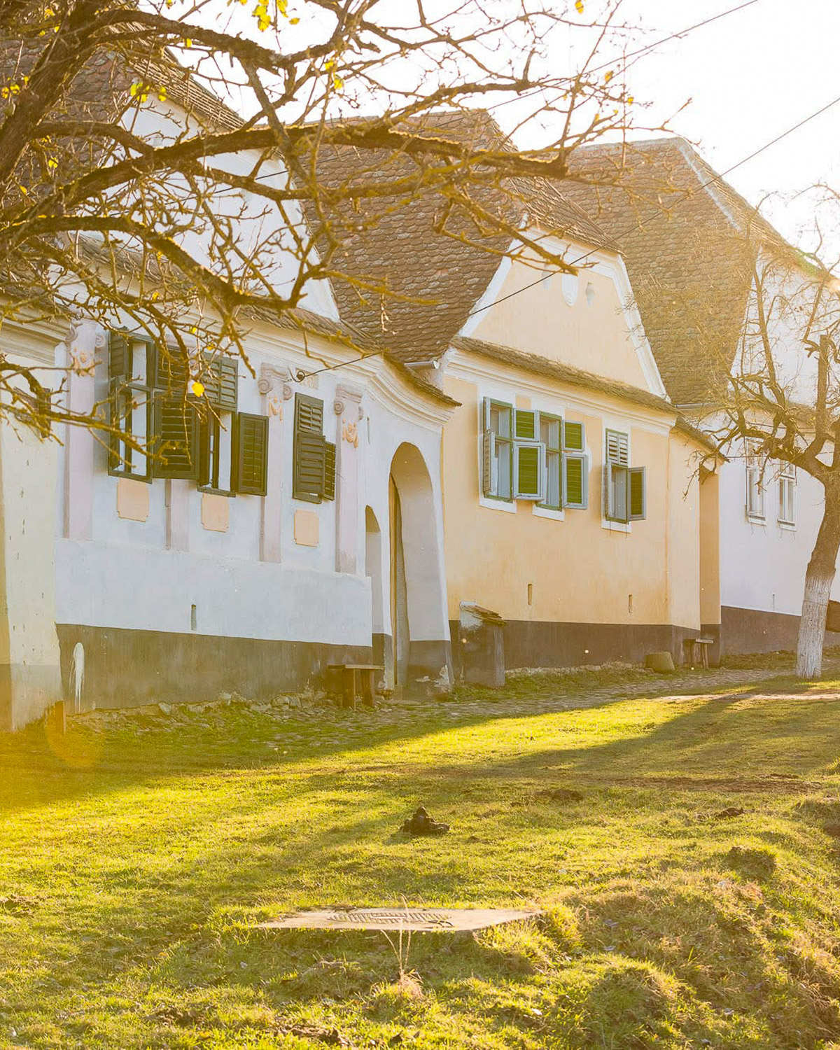 Restored Saxon house at Viscri 125 in Transylvania