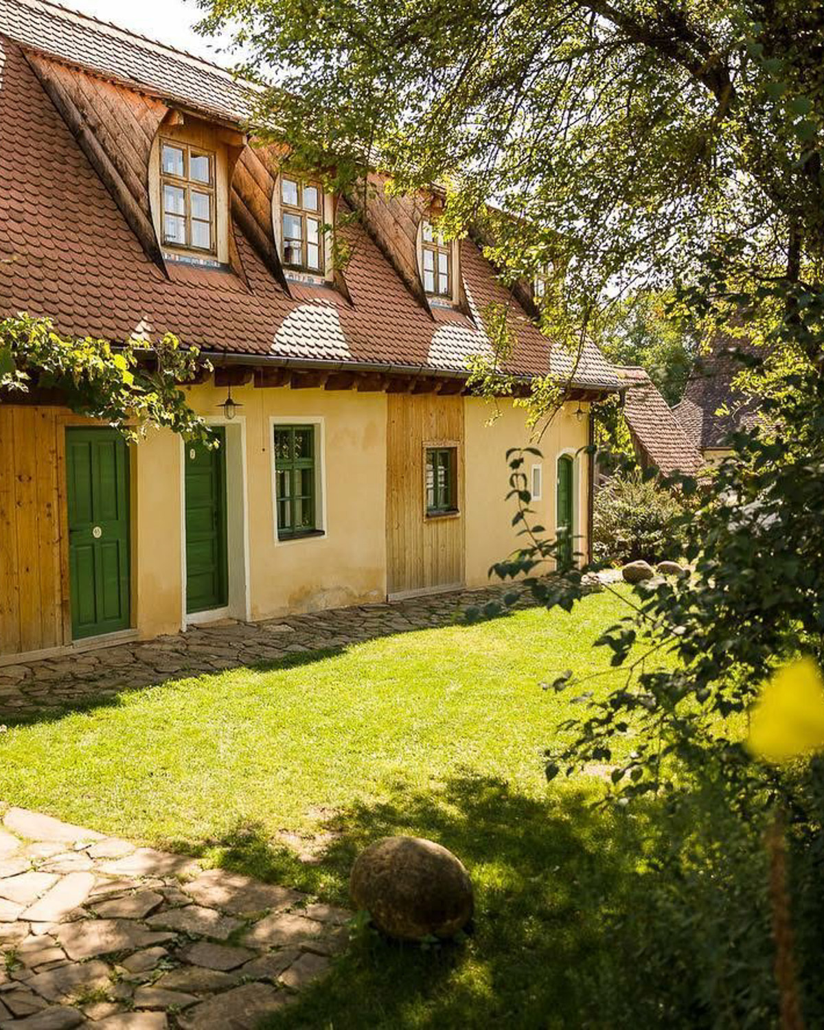 Restored Saxon house at Viscri 125